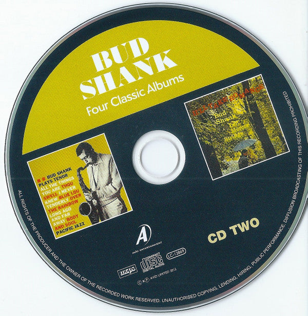 Bud Shank : Four Classic Albums (2xCD, Comp, RM)