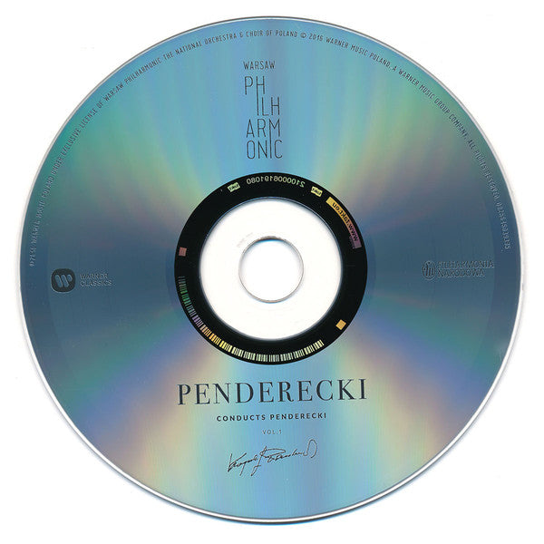 Krzysztof Penderecki : Conducts Penderecki Vol. 1 (CD, Album, Dig)