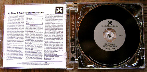 Al Cohn & Jimmy Rowles : Heavy Love (CD, Album, RE, RM)