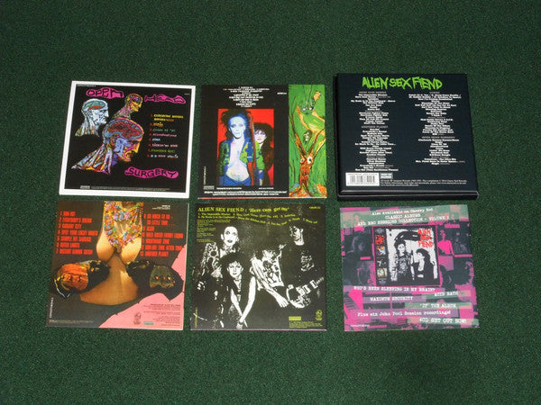 Alien Sex Fiend : Classic Albums Volume 2 (4xCD, Album + Box, Comp)