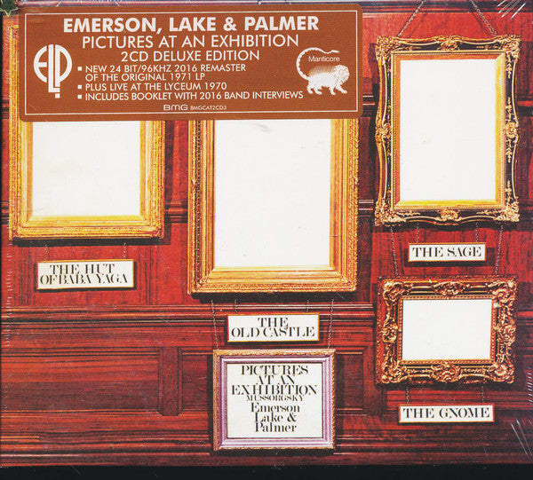 Emerson, Lake & Palmer : Pictures At An Exhibition (2xCD, Album, Dlx, RE, RM, Dig)