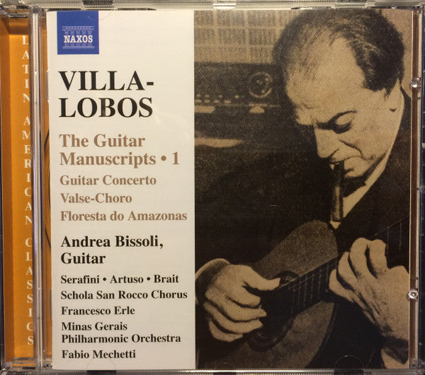 Heitor Villa-Lobos, Andrea Bissoli (2) : The Guitar Manuscripts – 1 (CD)