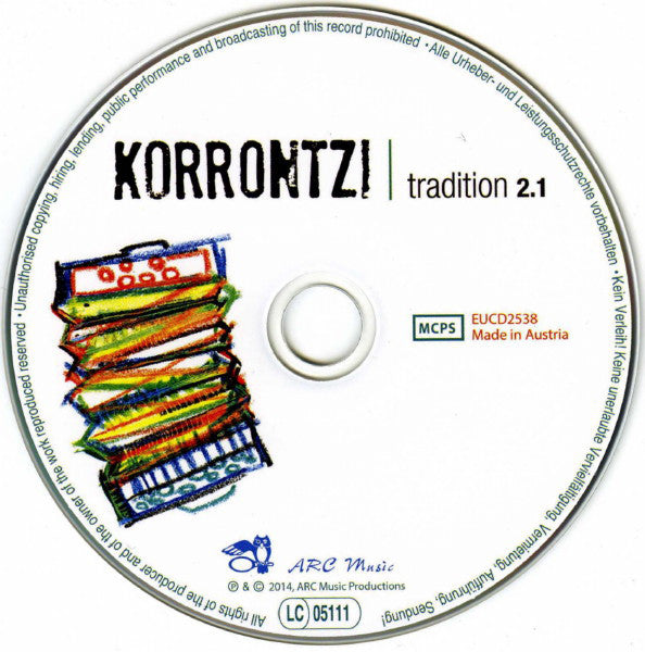 Korrontzi : Tradition 2.1 (CD, Album + DVD)