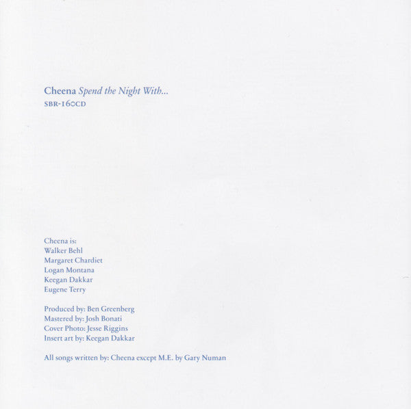 Cheena (2) : Spend The Night With... (CD, Album)