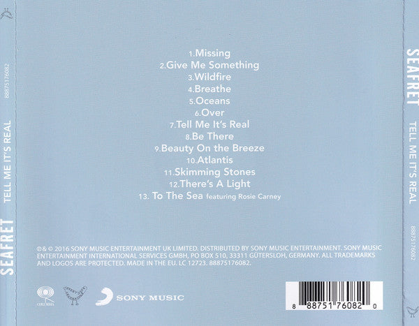 Seafret : Tell Me It's Real (CD, Album)