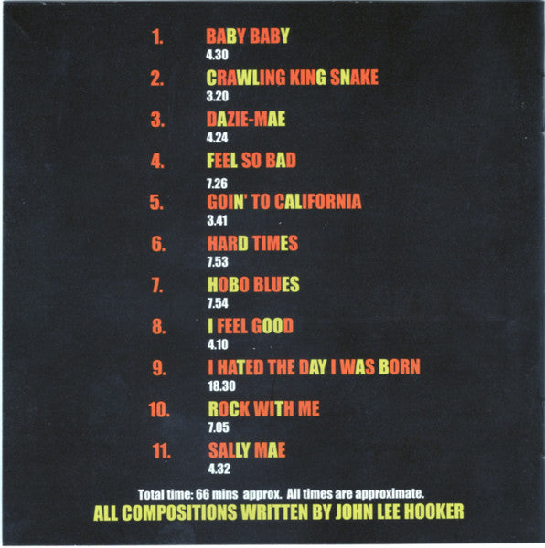 John Lee Hooker : Rock With Me (CD, Comp, RE)