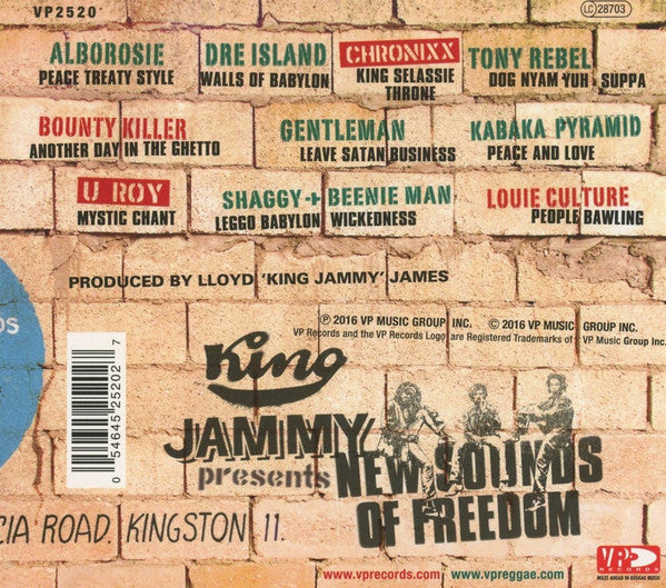 King Jammy : New Sounds Of Freedom (CD, Album)