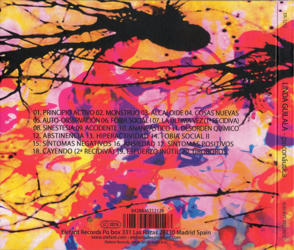 Linda Guilala : Psiconáutica (CD, Album, Ltd, Dig)