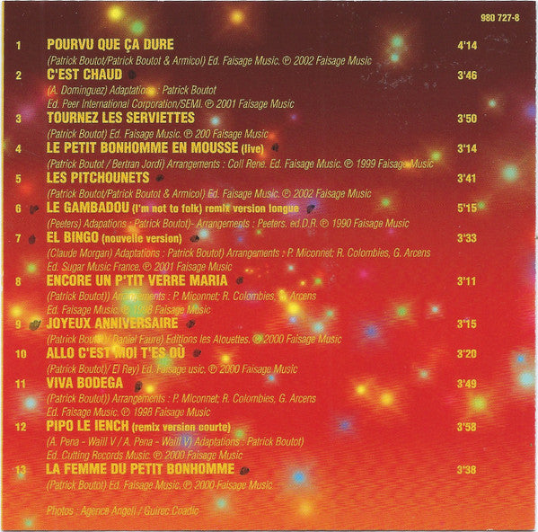 Patrick Sébastien : Best Teuf! (CD, Comp)