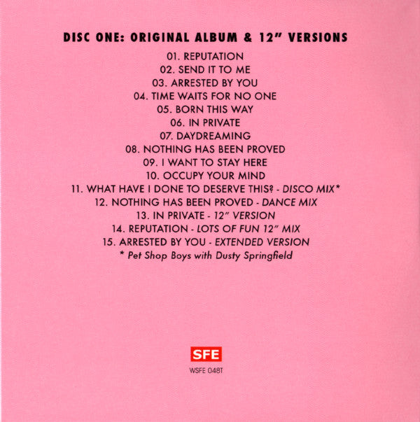 Dusty Springfield : Reputation (CD, Album, RE + CD, Comp + DVD-V, PAL + Exp)