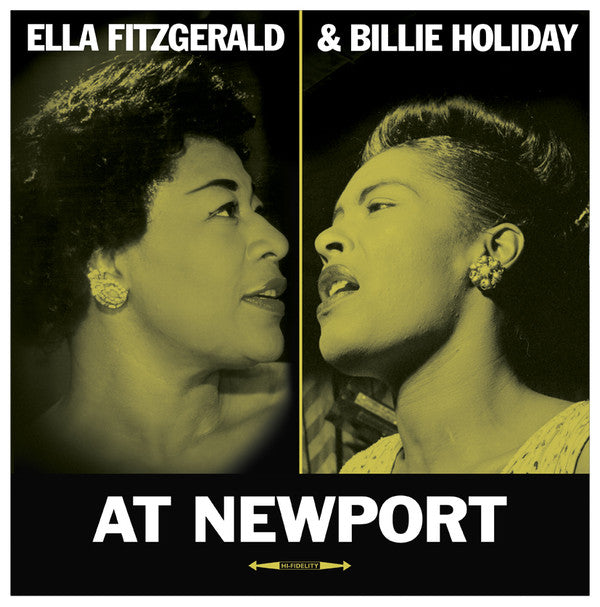 Ella Fitzgerald & Billie Holiday : At Newport (LP, Album, Mono, RE)