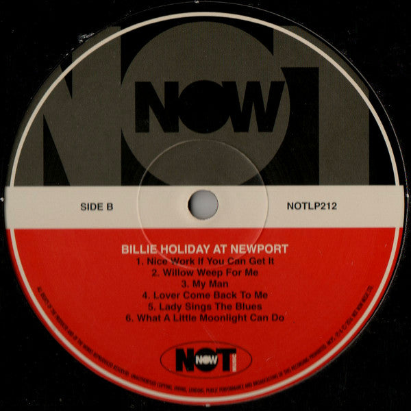 Ella Fitzgerald & Billie Holiday : At Newport (LP, Album, Mono, RE)
