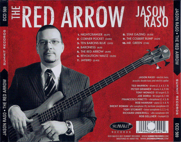 Jason Raso : The Red Arrow (CD, Album)