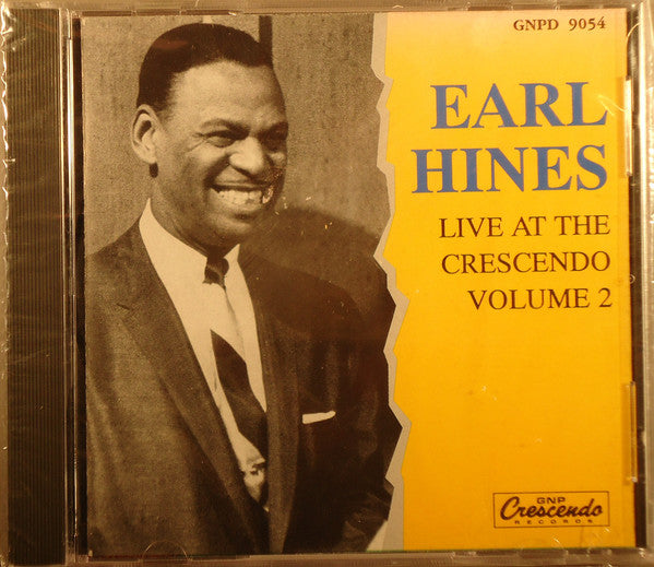 Earl Hines : Live At The Crescendo Volume 2 (CD, Album)
