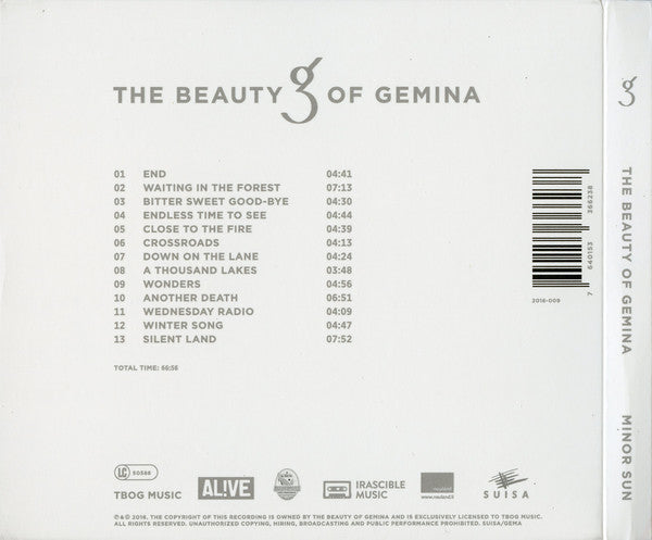 The Beauty Of Gemina : Minor Sun (CD, Album)