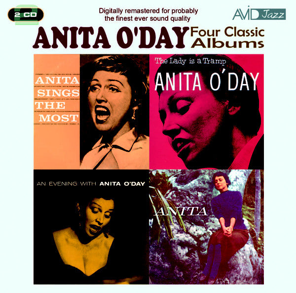 Anita O'Day : Four Classic Albums (2xCD, Comp, Mono, RM)