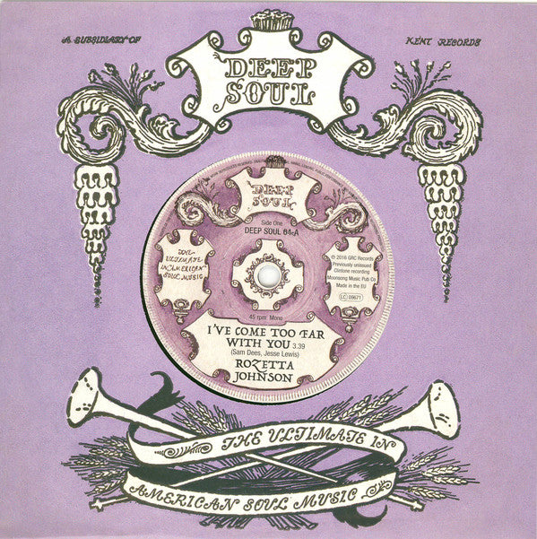 Rozetta Johnson : I've Come Too Far With You / Who You Gonna Love (Your Woman Or Your Wife) (7")
