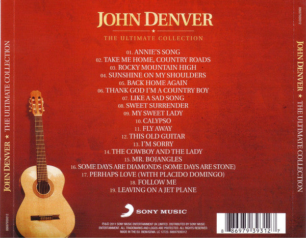 John Denver : The Ultimate Collection (CD, Comp, RE, Son)