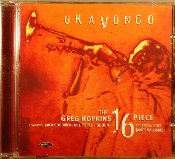 The Greg Hopkins 16 Piece : Okavongo (CD, Album)