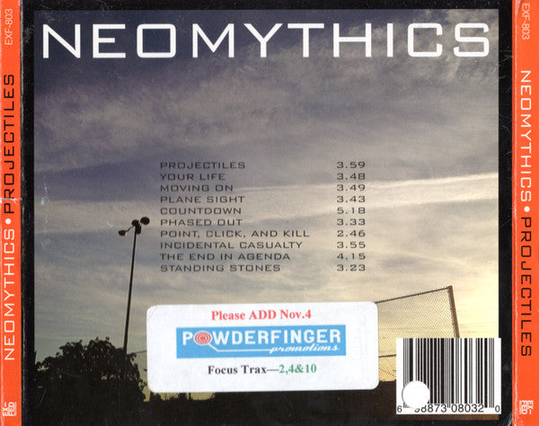 Neomythics : Projectiles (CD, Album)