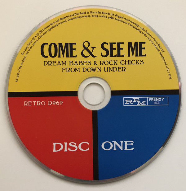 Various : Come & See Me (Dream Babes & Rock Chicks From Down Under) (2xCD, Comp)