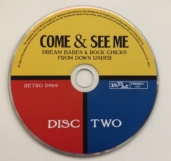 Various : Come & See Me (Dream Babes & Rock Chicks From Down Under) (2xCD, Comp)