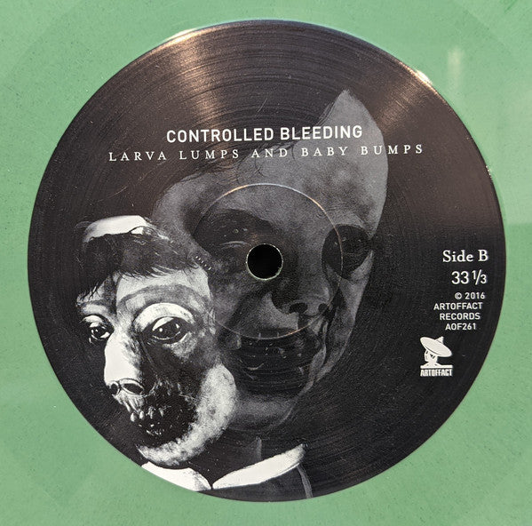 Controlled Bleeding : Larva Lumps And Baby Bumps (2xLP, Album, Swi)