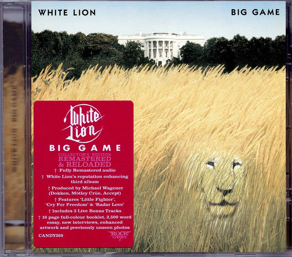 White Lion : Big Game (CD, Album, RE, RM)
