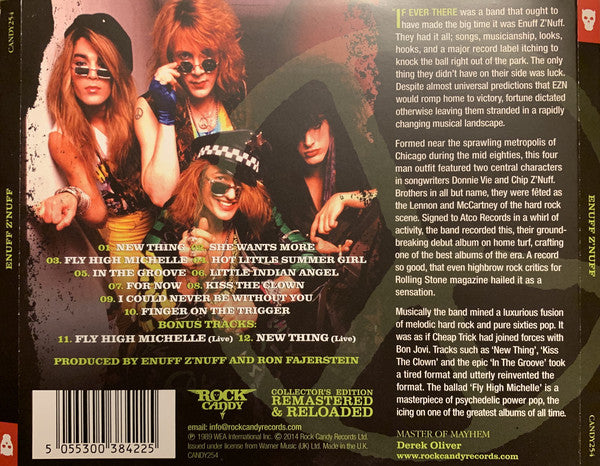Enuff Z'nuff : Enuff Z'nuff (CD, Album, RE, RM)