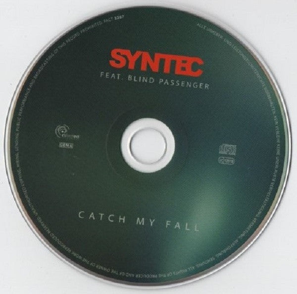 Syntec Feat. Blind Passenger : Catch My Fall (CD, Single, Ltd)