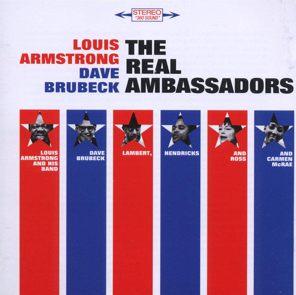 Louis Armstrong And His Band, Dave Brubeck, Lambert, Hendricks & Ross and Carmen McRae : The Real Ambassadors (CD, Album, RE, RM, 20-)