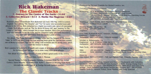 Rick Wakeman : The Classic Tracks (CD, Album)