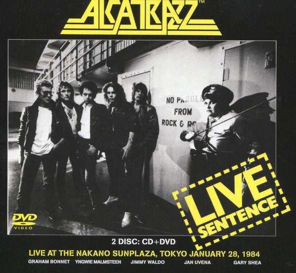 Alcatrazz : Live Sentence - No Parole From Rock 'n' Roll (CD, Album, RM + DVD-V, NTSC + RE, Dig)