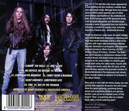 Wrathchild America : Climbin' The Walls (CD, Album, RE, RM)