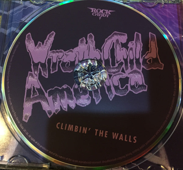 Wrathchild America : Climbin' The Walls (CD, Album, RE, RM)