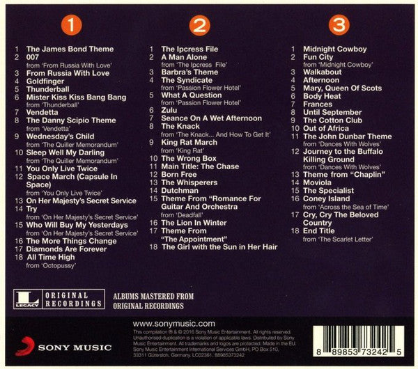 John Barry : The Real... John Barry (3xCD, Comp)