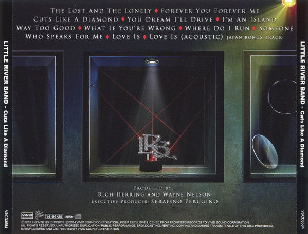 Little River Band : Cuts Like A Diamond (CD, Album)