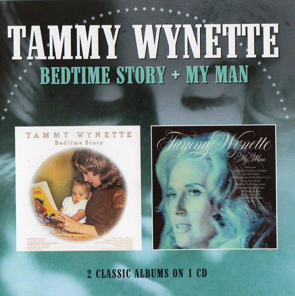 Tammy Wynette : Bedtime Story + My Man (CD, Comp, RE)