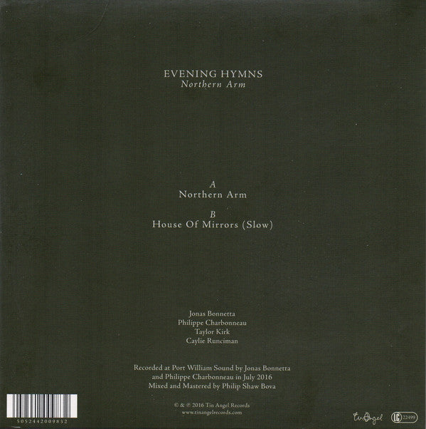 Evening Hymns : Northern Arm (7", Ltd)