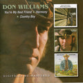 Don Williams (2) : You're My Best Friend / Harmony / Country Boy (CD, Comp, RE, RM + CD, Album, RE, RM + Comp)