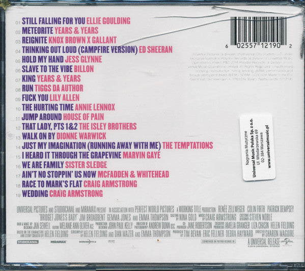 Various : Bridget Jones's Baby (Original Motion Picture Soundtrack) (CD, Comp)
