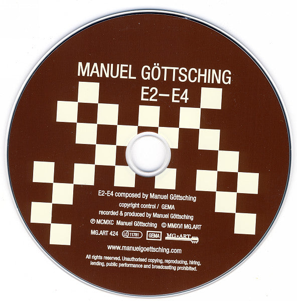 Manuel Göttsching : E2-E4 (35th Anniversary) (CD, Album, RE, RM)