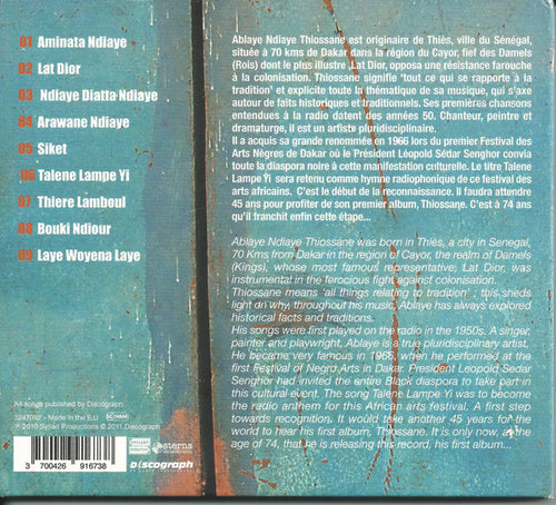 Ablaye Ndiaye Thiossane : Ablaye Ndiaye Thiossane (CD, Album)