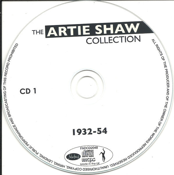 Artie Shaw : The Artie Shaw Collection 1932-54 (2xCD, Comp)