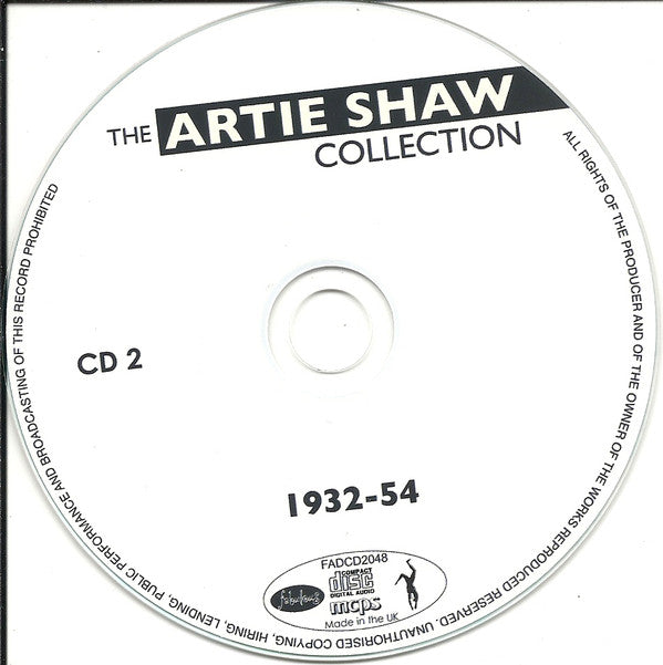Artie Shaw : The Artie Shaw Collection 1932-54 (2xCD, Comp)