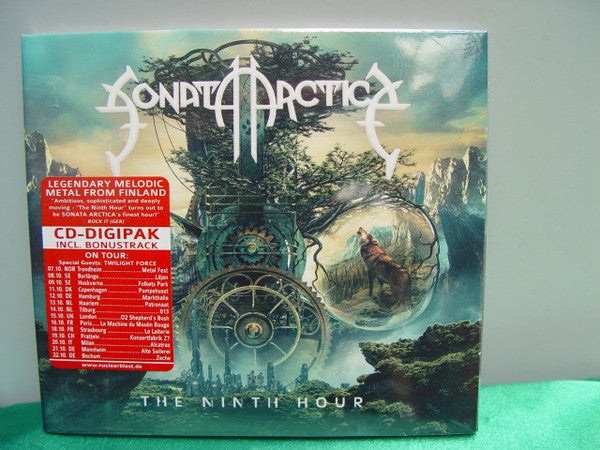 Sonata Arctica : The Ninth Hour (CD, Album, Ltd, Dig)
