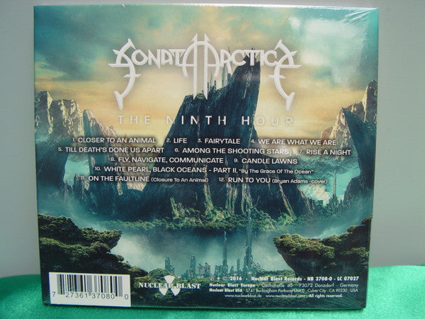 Sonata Arctica : The Ninth Hour (CD, Album, Ltd, Dig)