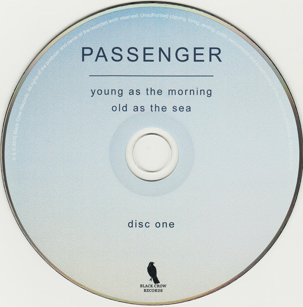 Passenger (10) : Young As The Morning Old As The Sea  (CD, Album + 6xFile, WAV, 141 + DVD-V, Multichannel)