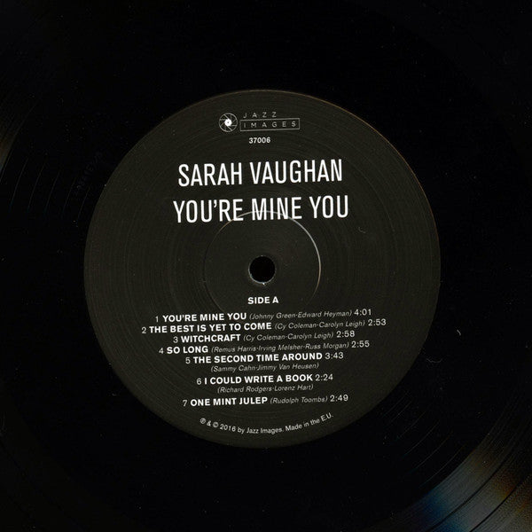Sarah Vaughan & Quincy Jones : You're Mine You (LP, Album, Dlx, Ltd, RE, 180)