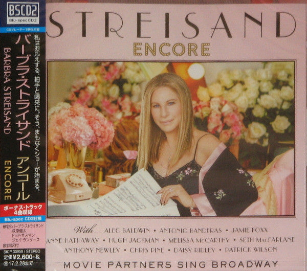 Barbra Streisand : Encore: Movie Partners Sing Broadway (CD, Album, Dlx, Blu)